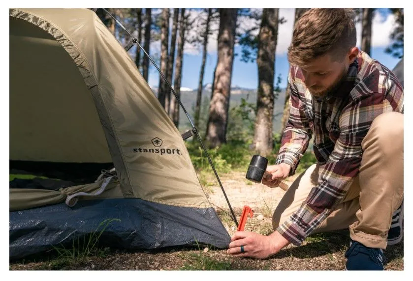 PLASTIC TENT STAKES - 9 IN - 5